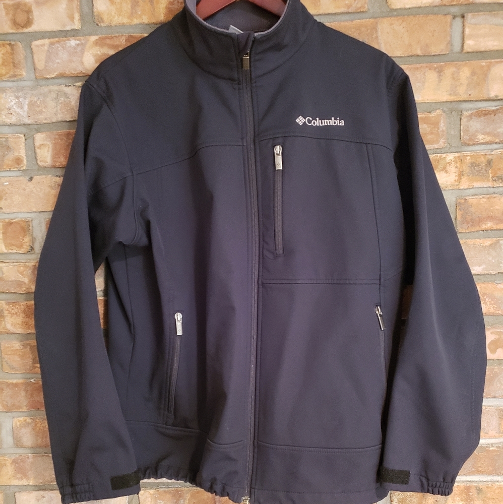 Columbia Men's Jacket, Black, Size Large